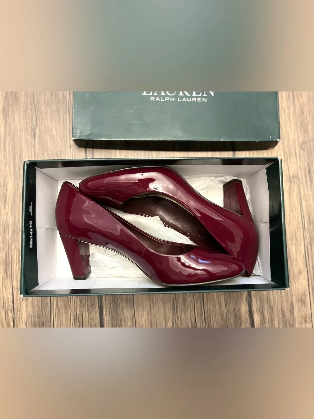 Ralph Lauren Hala Patent Leather Pumps
